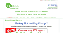 Desktop Screenshot of dev.recellyourbattery.com